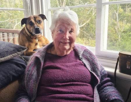 Margaret Eldridge and Gabby