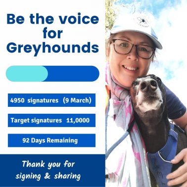 Greyhound Petition Progress