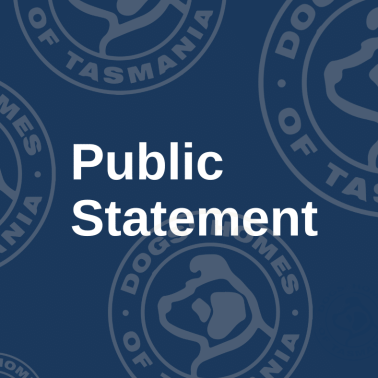 Public statement